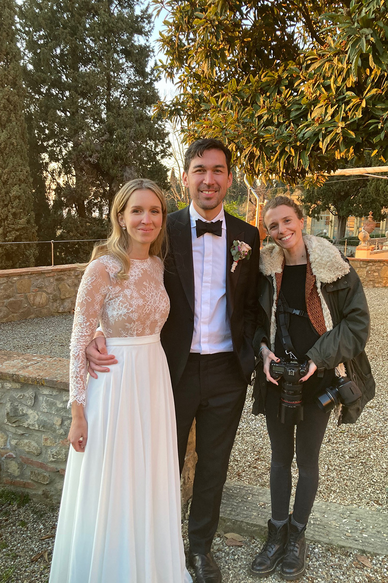 Elopement at Abbey of San Galgano Italy