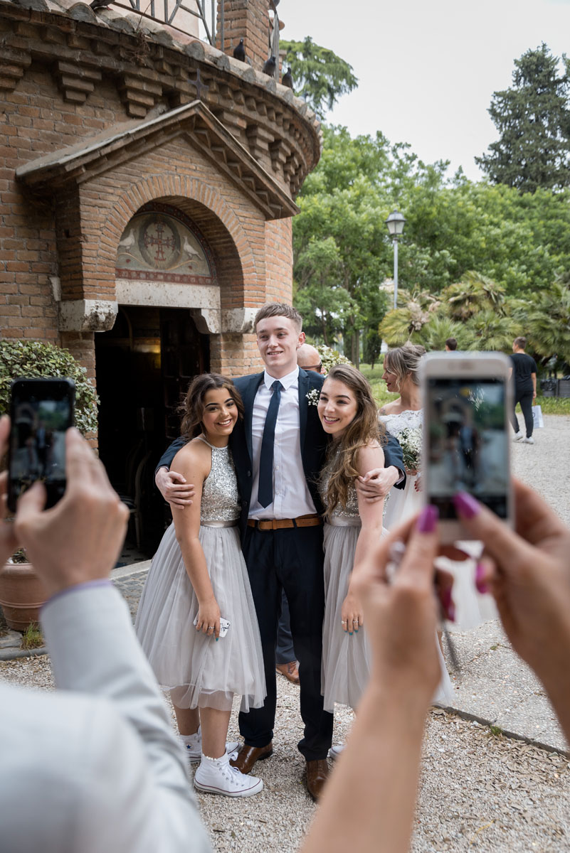 civil ceremony at villa lais reception at antica pesa