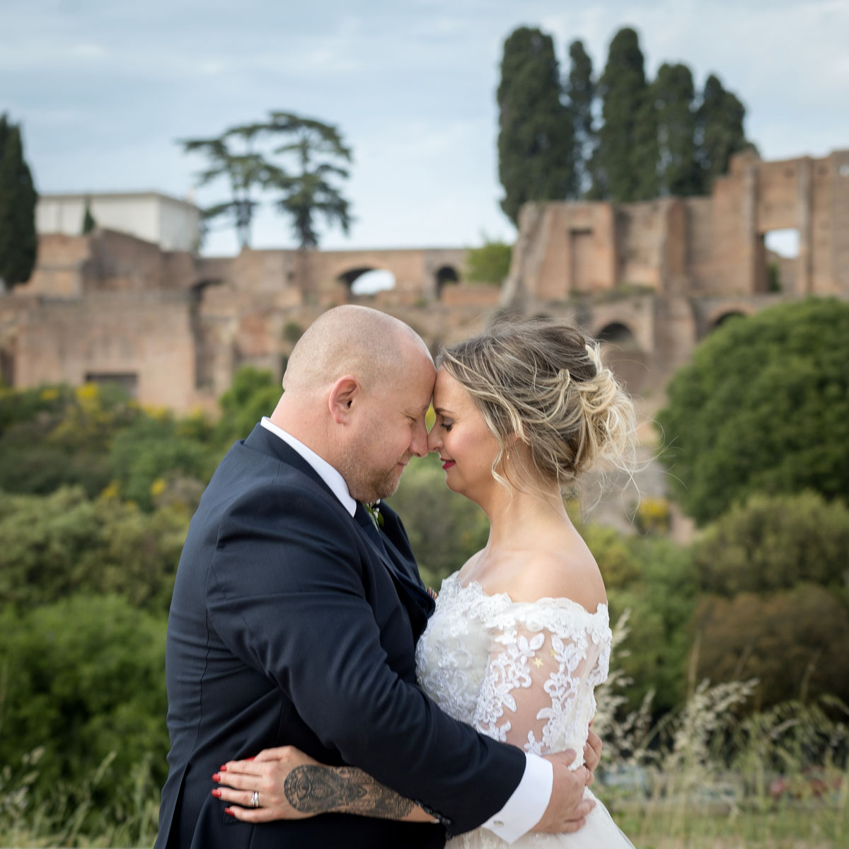 civil ceremony at villa lais reception at antica pesa