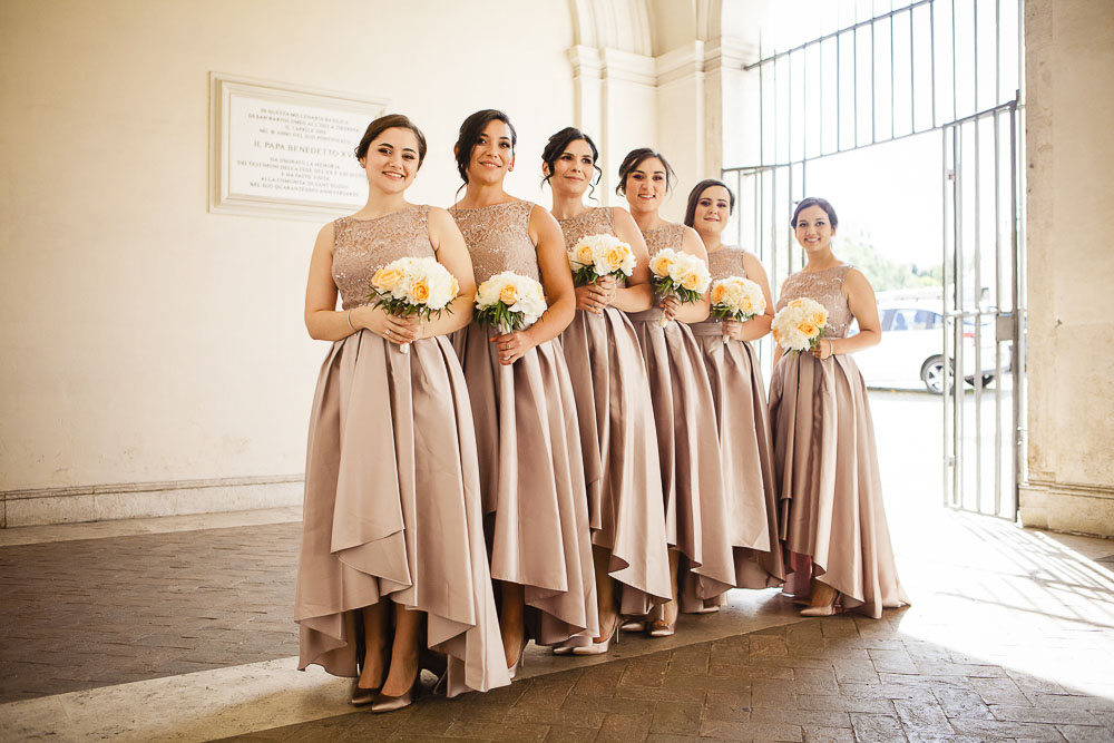 matrimonio al cavalieri hilton a roma, italia