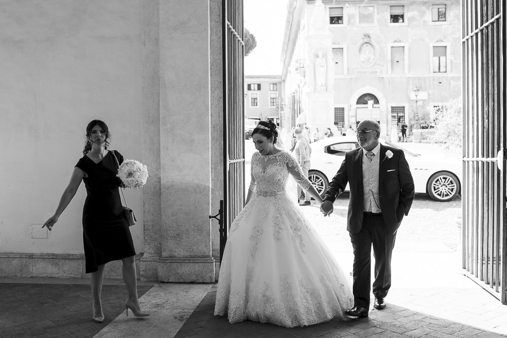 matrimonio al cavalieri hilton a roma, italia