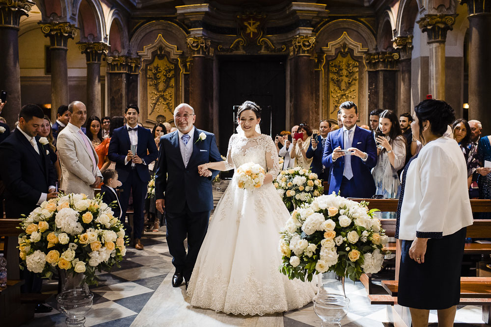 matrimonio al cavalieri hilton a roma, italia