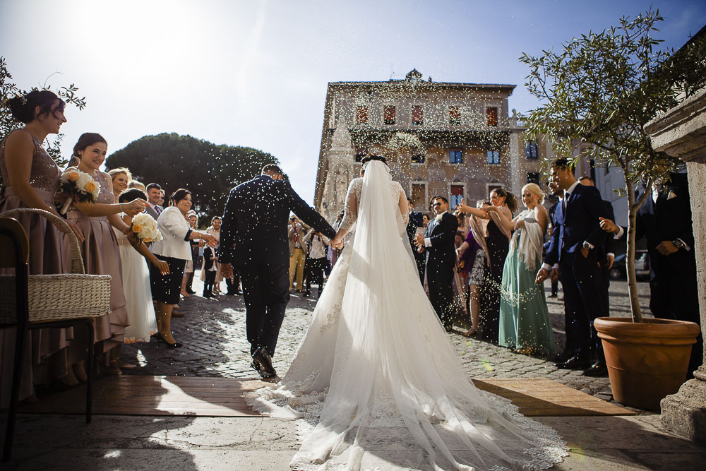 matrimonio al cavalieri hilton a roma, italia