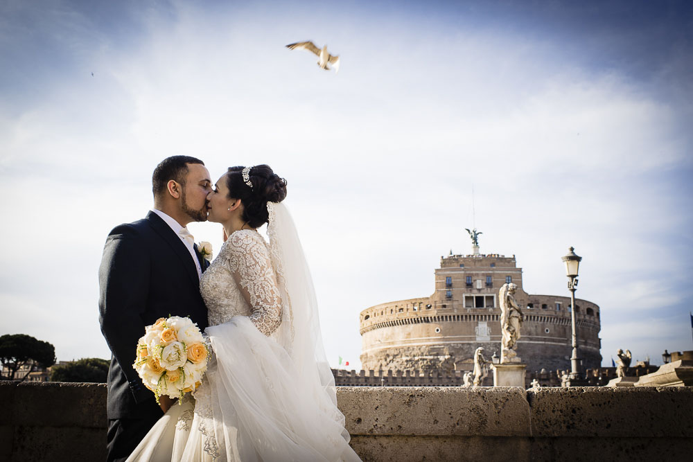 matrimonio al cavalieri hilton a roma, italia