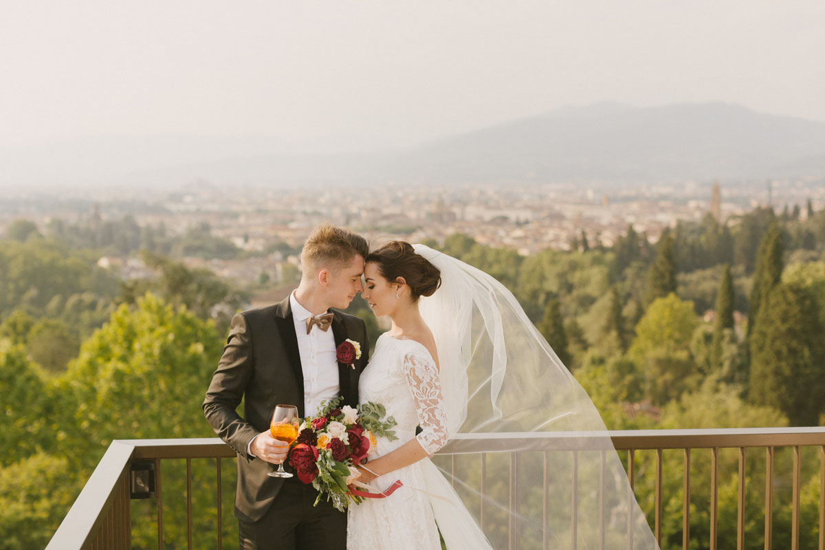 matrimonio a firenze nell'hotel di lusso villa cora